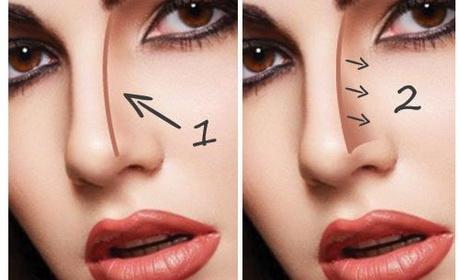 nose-makeup-step-by-step-76_5 Neus make-up stap voor stap