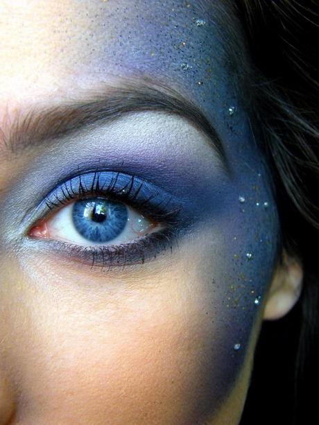 outer-space-makeup-tutorial-90 Outer space make-up tutorial