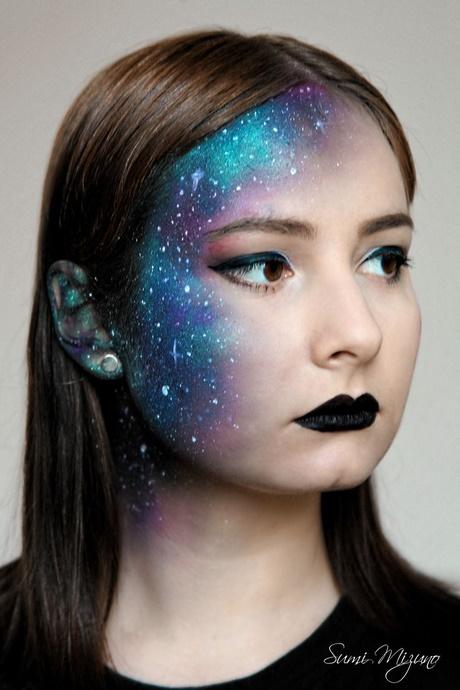 outer-space-makeup-tutorial-90_6 Outer space make-up tutorial