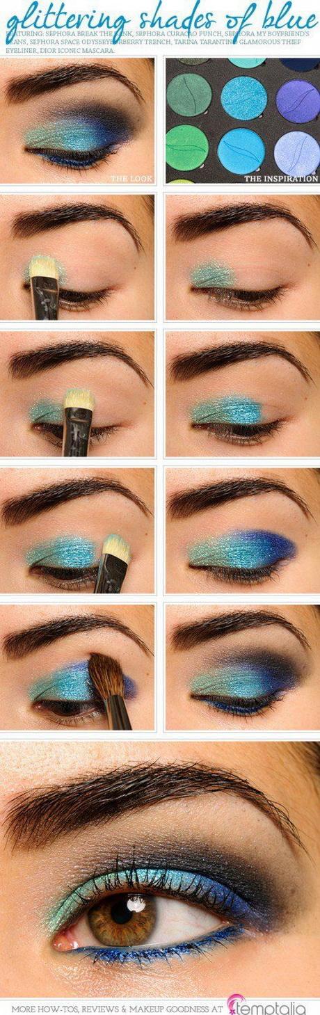 peacock-eye-makeup-step-by-step-02_9 Pauwoog make-up stap voor stap