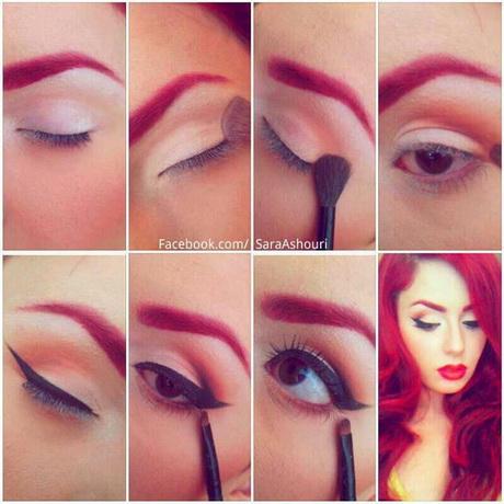 pin-up-girl-makeup-step-by-step-47_7 Pin meisje make-up stap voor stap