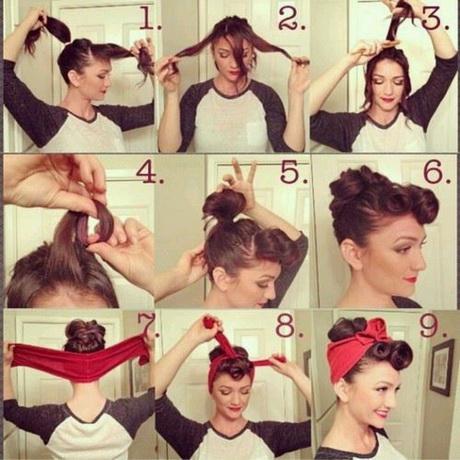 pin-up-makeup-and-hair-tutorial-52_10 Make-up en haar tutorial Pin up