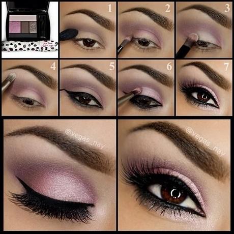 pink-brown-makeup-tutorial-33 Roze bruine make-up les