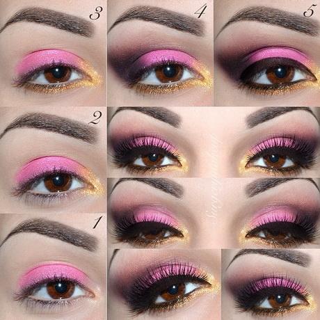 pink-eye-makeup-step-by-step-89_2 Roze oog make-up stap voor stap