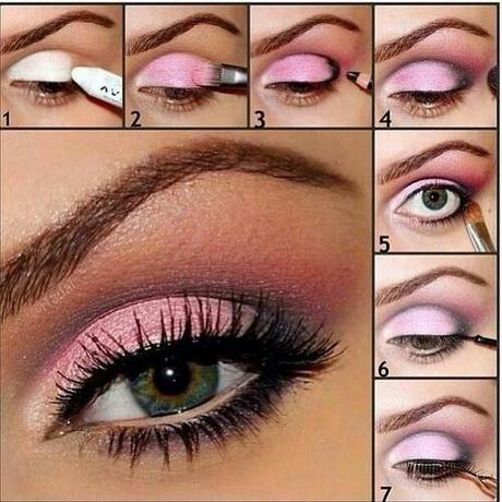 pink-eye-makeup-step-by-step-89_3 Roze oog make-up stap voor stap