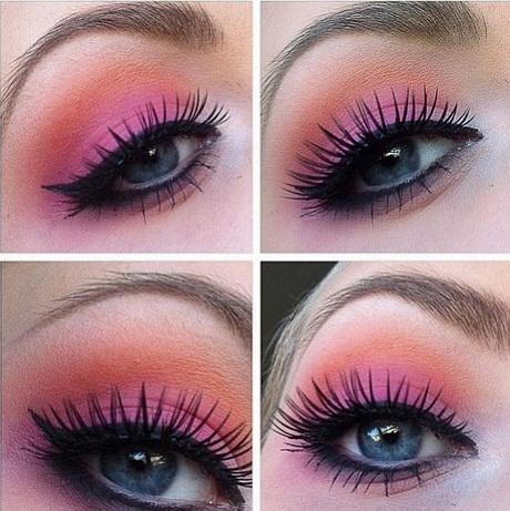 pink-eye-makeup-step-by-step-89_4 Roze oog make-up stap voor stap