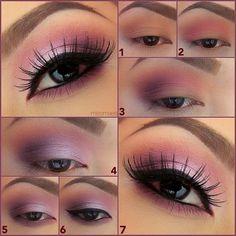 pink-eye-makeup-step-by-step-89_7 Roze oog make-up stap voor stap