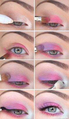 pink-eye-tutorial-makeup-54_5 Pink eye tutorial Make-up