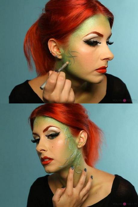 poison-ivy-makeup-step-by-step-73_2 Gifsumak make-up stap voor stap