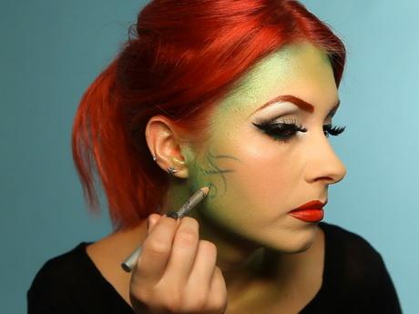poison-ivy-makeup-step-by-step-73_8 Gifsumak make-up stap voor stap