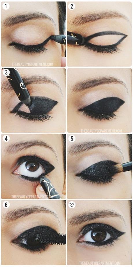 punk-makeup-tutorial-for-green-eyes-65_3 Punk make-up les voor groene ogen