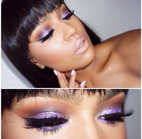 purple-eye-makeup-tutorial-for-black-women-04_6 Purple eye make-up les voor zwarte vrouwen
