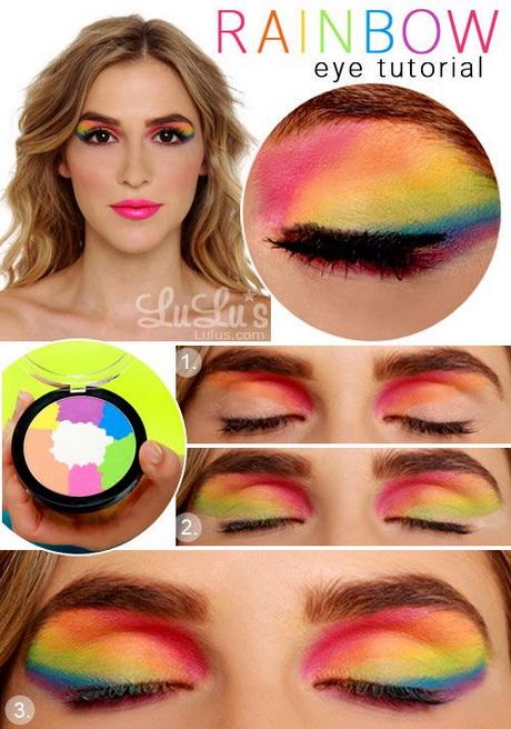 rainbow-eye-makeup-step-by-step-34_8 Regenboog oog make-up stap voor stap