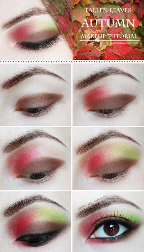 red-and-green-eye-makeup-step-by-step-51_4 Rood en groen oog make-up stap voor stap