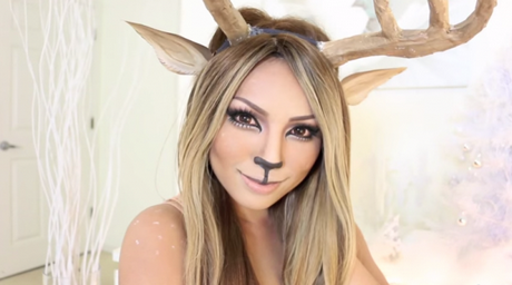 reindeer-makeup-tutorial-98 Rendier make-up les