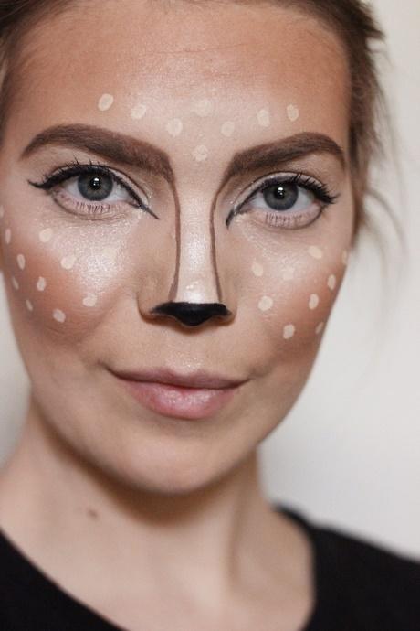 reindeer-makeup-tutorial-98_9 Rendier make-up les