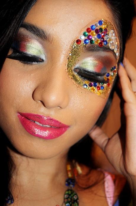 rio-carnival-makeup-tutorial-56_2 Rio Carnaval make-up les