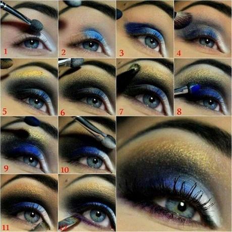 royal-blue-and-gold-makeup-tutorial-55_2 Royal blue and gold make-up tutorial