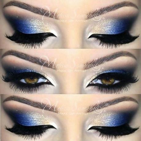 royal-blue-and-gold-makeup-tutorial-55_5 Royal blue and gold make-up tutorial