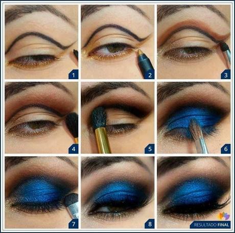 royal-blue-and-gold-makeup-tutorial-55_6 Royal blue and gold make-up tutorial