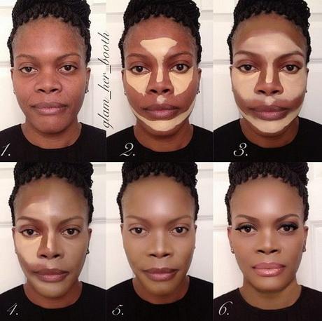 school-makeup-tutorial-for-black-women-70_5 School make-up les voor zwarte vrouwen