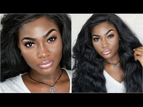 school-makeup-tutorial-for-black-women-70_6 School make-up les voor zwarte vrouwen