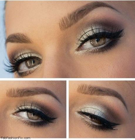 silver-eyes-makeup-tutorial-56_7 Silver eyes make-up les