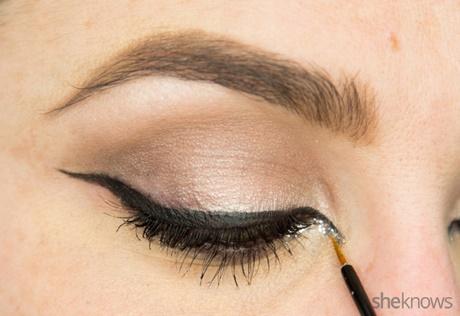 silver-glitter-makeup-tutorial-74_7 Silver glitter make-up les