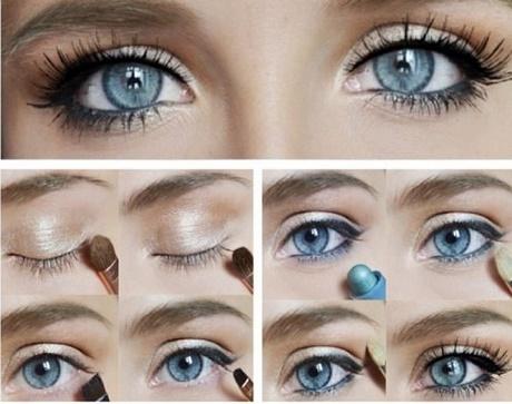 simple-blue-eye-makeup-tutorial-96_10 Eenvoudige les blauwoog make-up
