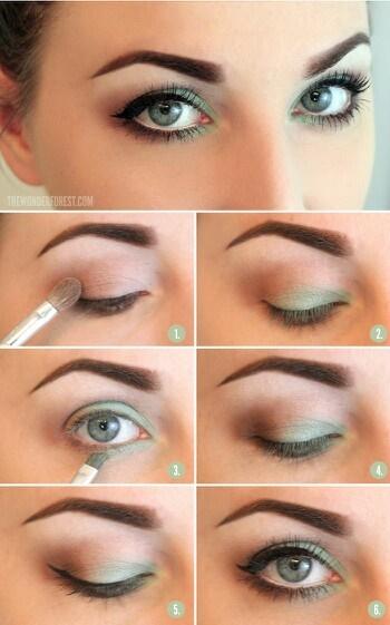 simple-blue-eye-makeup-tutorial-96_5 Eenvoudige les blauwoog make-up