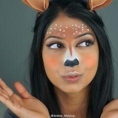 simple-deer-makeup-tutorial-81_5 Eenvoudige herten make-up tutorial
