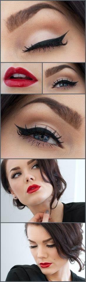 simple-pin-up-makeup-tutorial-75_11 Eenvoudige make-up tutorial pin-up