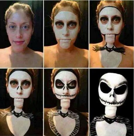 skeleton-face-makeup-step-by-step-27_6 Skeletgezicht make-up stap voor stap