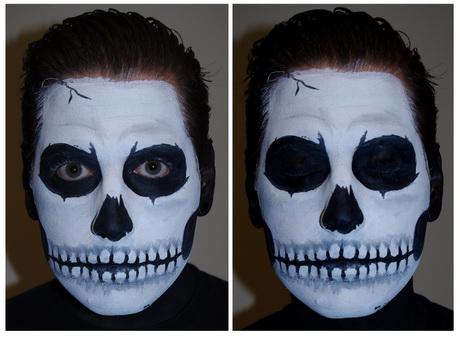 skeleton-face-makeup-step-by-step-27_9 Skeletgezicht make-up stap voor stap