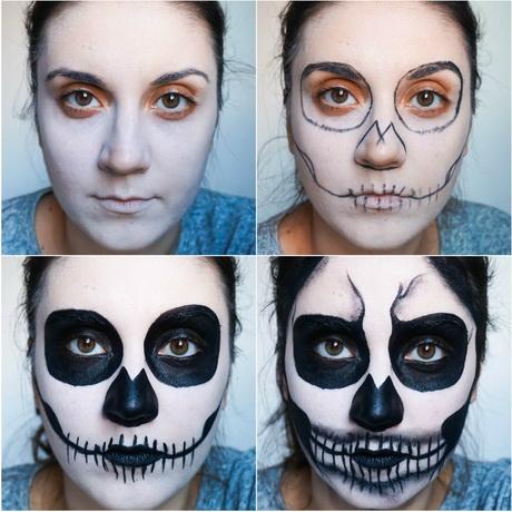 skull-makeup-tutorial-step-by-step-03_9 Skull make-up tutorial stap voor stap