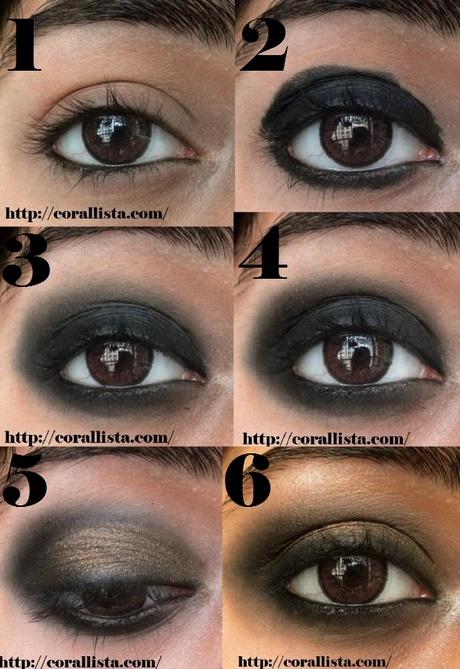 smokey-bronze-eye-makeup-tutorial-90_11 Smokey bronze eye make-up tutorial