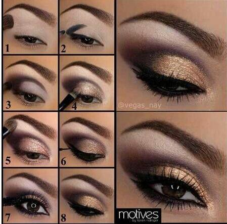 smokey-brown-makeup-tutorial-13_3 Smokey brown Make-up tutorial
