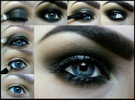 smokey-eye-makeup-for-blue-eyes-tutorial-03_8 Smokey eye make-up voor blue eyes tutorial