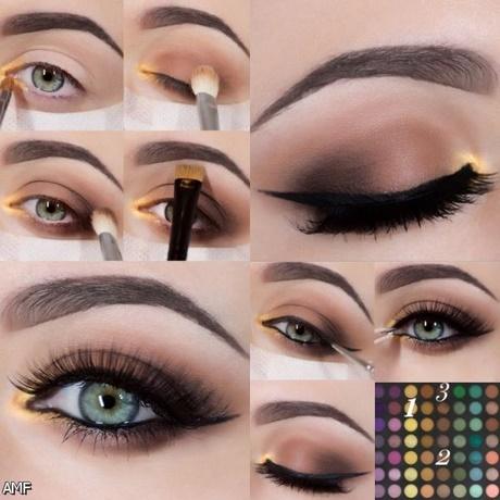 smokey-eye-makeup-for-blue-eyes-tutorial-03_9 Smokey eye make-up voor blue eyes tutorial