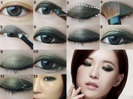 smokey-eye-makeup-tutorial-asian-65_11 Smokey eye make-up les Aziatisch