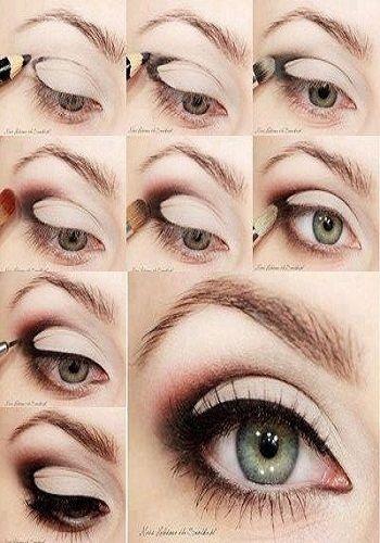 smokey-eye-makeup-tutorial-for-small-eyes-99_9 Smokey eye make-up les voor kleine ogen