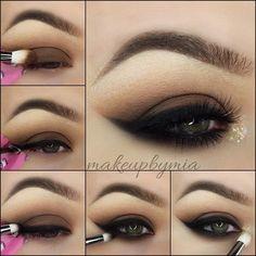 smokey-eyeliner-makeup-tutorial-23 Smokey eyeliner make-up tutorial