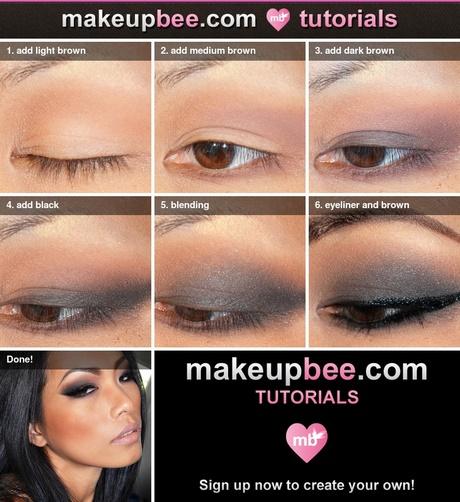smokey-eyes-makeup-tutorial-for-asian-47_8 Smokey eyes make-up les voor Aziatisch