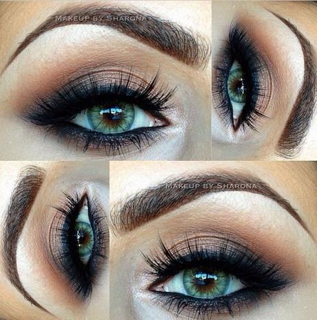 smokey-green-eye-makeup-tutorial-82_3 Smokey green eye make-up tutorial