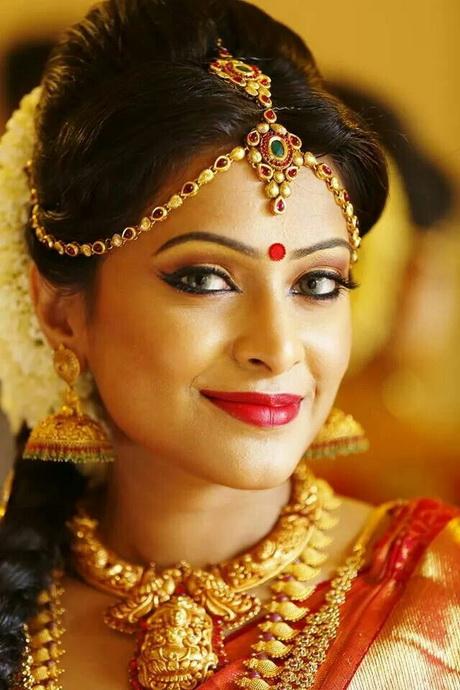 south-indian-bridal-makeup-indian-step-by-step-34_2 Zuid-Indische bruidsschaar, stap voor stap Indiaas.