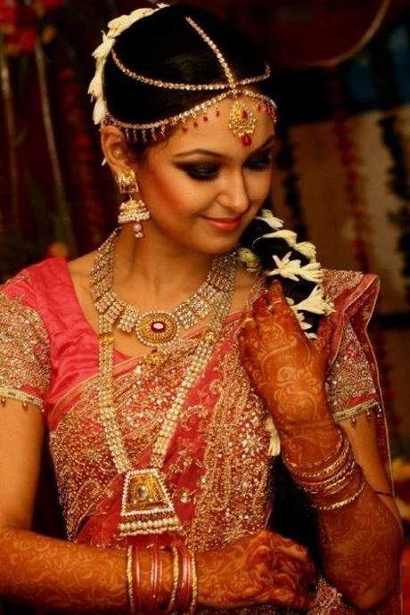 south-indian-bridal-makeup-indian-step-by-step-34_3 Zuid-Indische bruidsschaar, stap voor stap Indiaas.