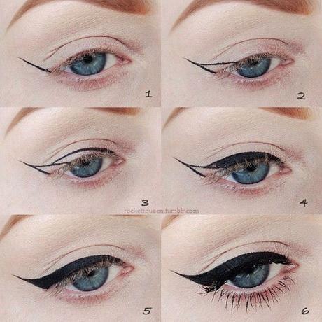 step-by-step-cat-eye-makeup-tutorial-08 Stap voor stap cat eye make-up tutorial