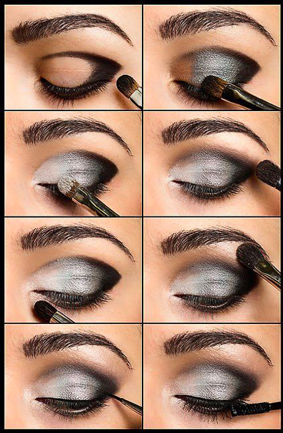 step-by-step-guide-to-smokey-eyes-makeup-30 Stap voor stap gids voor smokey eyes make-up