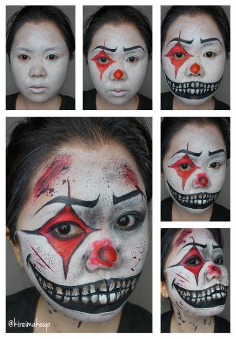 step-by-step-killer-clown-makeup-55_2 Stap voor stap doder clown make-up