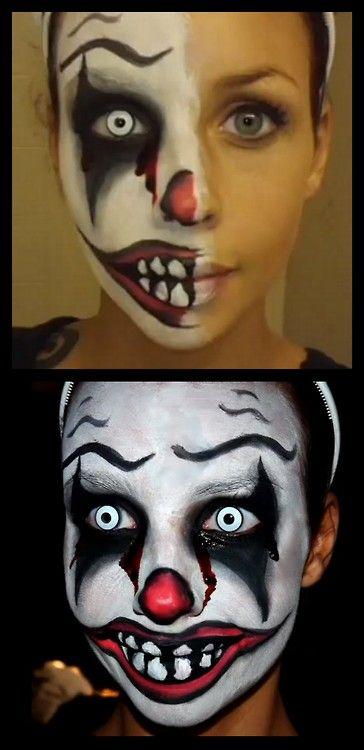 step-by-step-killer-clown-makeup-55_3 Stap voor stap doder clown make-up